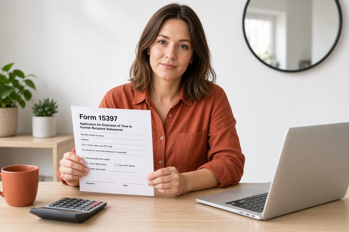 How to Fax Form 15397 (Recipient Statement Extension) in 2026