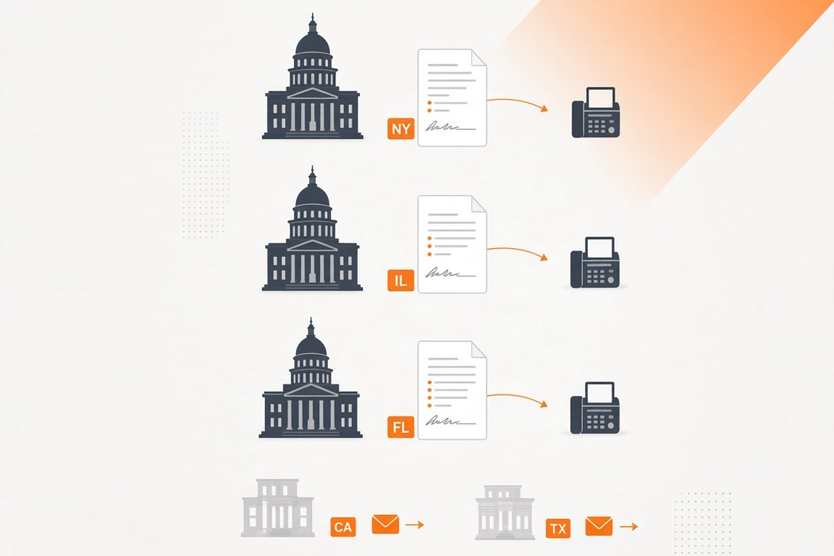 State Tax Power of Attorney Fax Numbers (NY, IL, FL) in 2026