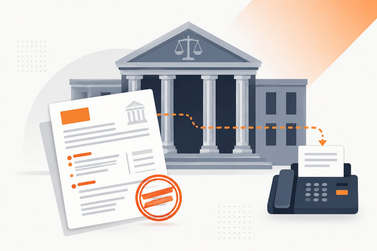 Court Fax Number: Find the Clerk and Check Local Filing Rules