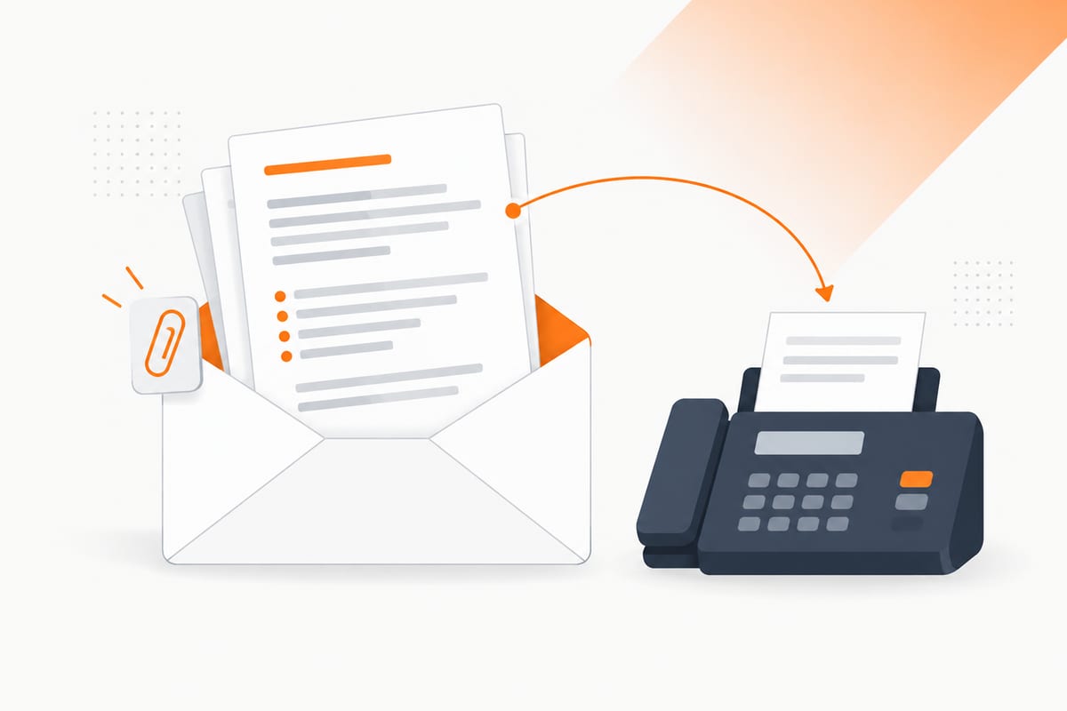 How to Fax From Gmail (No Add-On, 2026) — $0.99