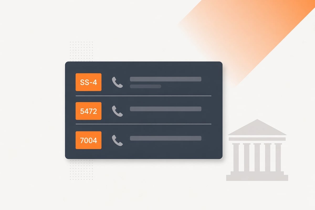 IRS Fax Numbers 2026: Find the Right Form Line